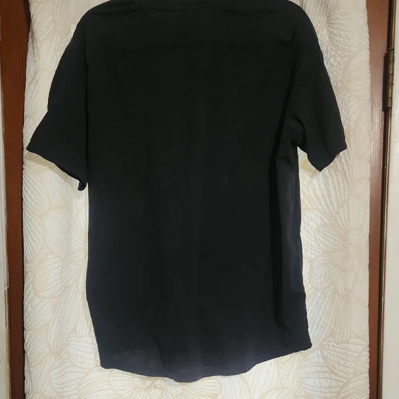 Good Man T-Shirt Black Short Sleeve Mens Large Work, Gorpcore - Picture 3 of 9